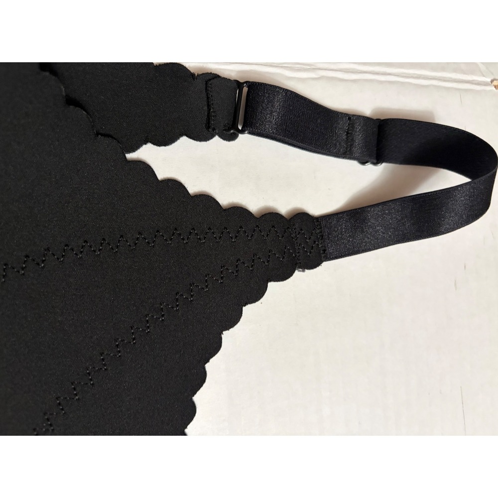 Prima Valentina Black Shapewear Camisole Hook Eye Front Waist Trainer Medium - Picture 3 of 11